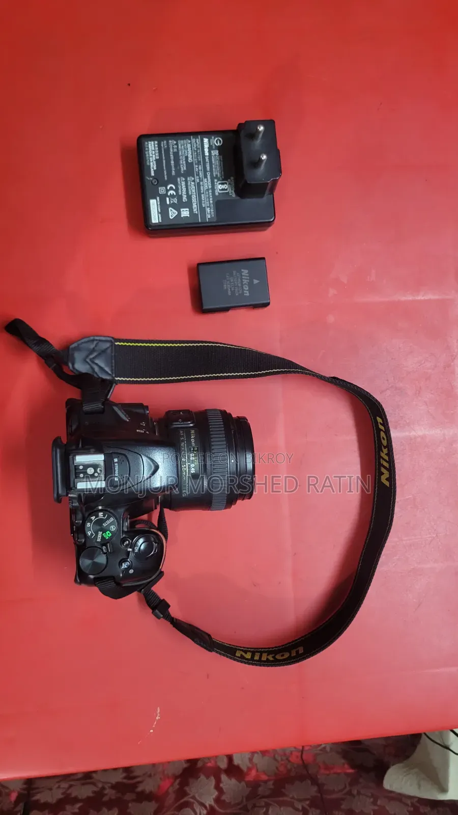 নিকন ডি৫৫০০+ নিকন ৫০মিমি এফ১.৮জি লেন্স