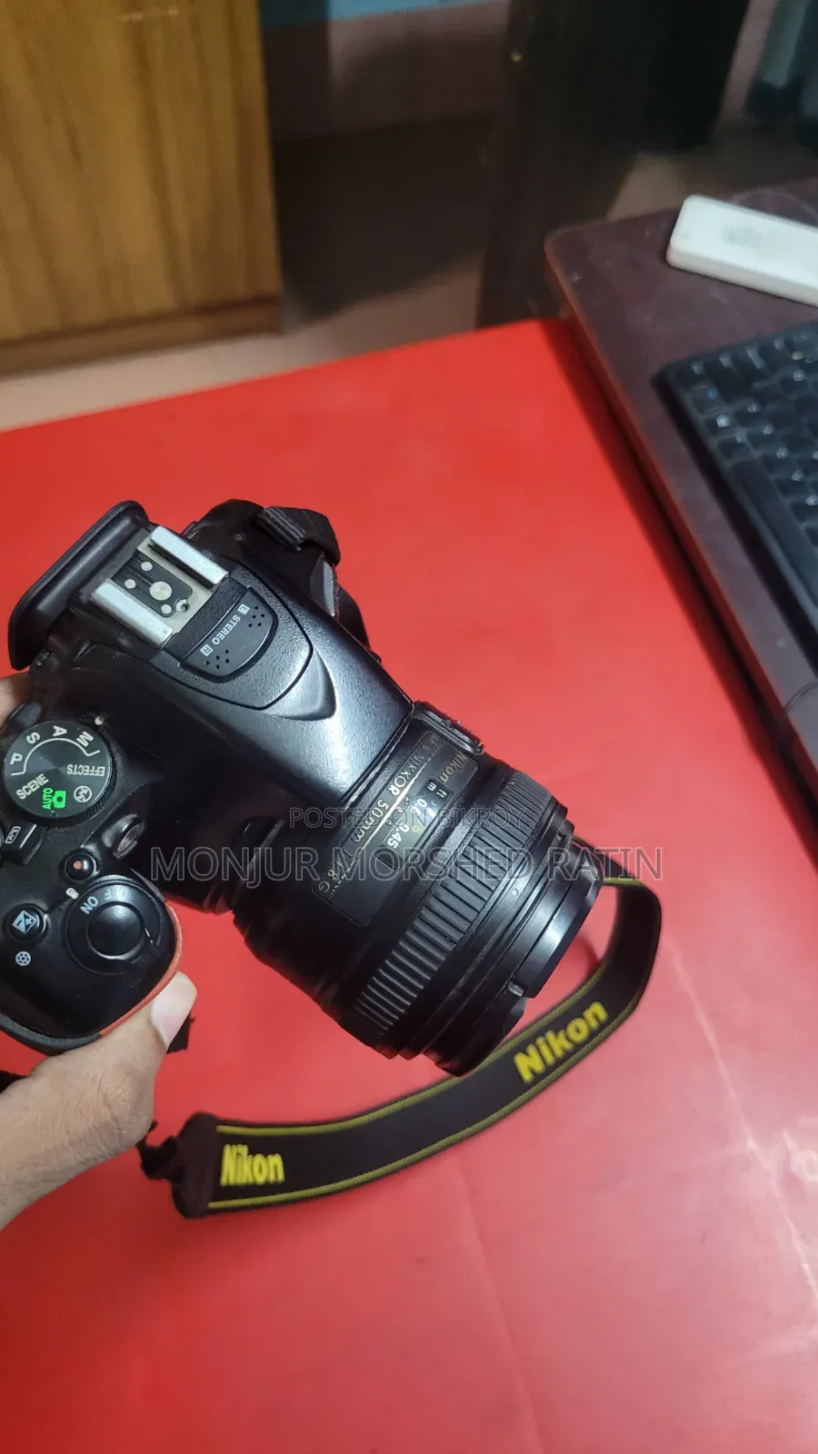 নিকন ডি৫৫০০+ নিকন ৫০মিমি এফ১.৮জি লেন্স