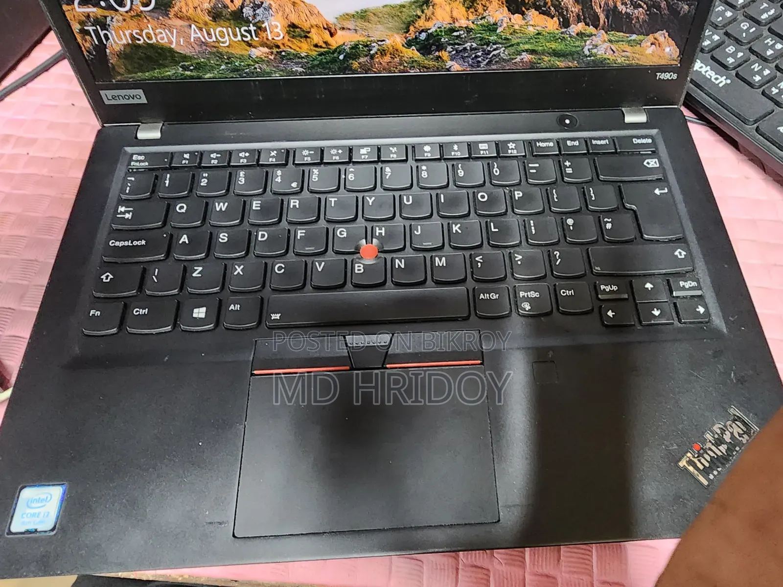 Laptop Lenovo ThinkPad T490s 16GB Intel Core i7 SSD 512GB