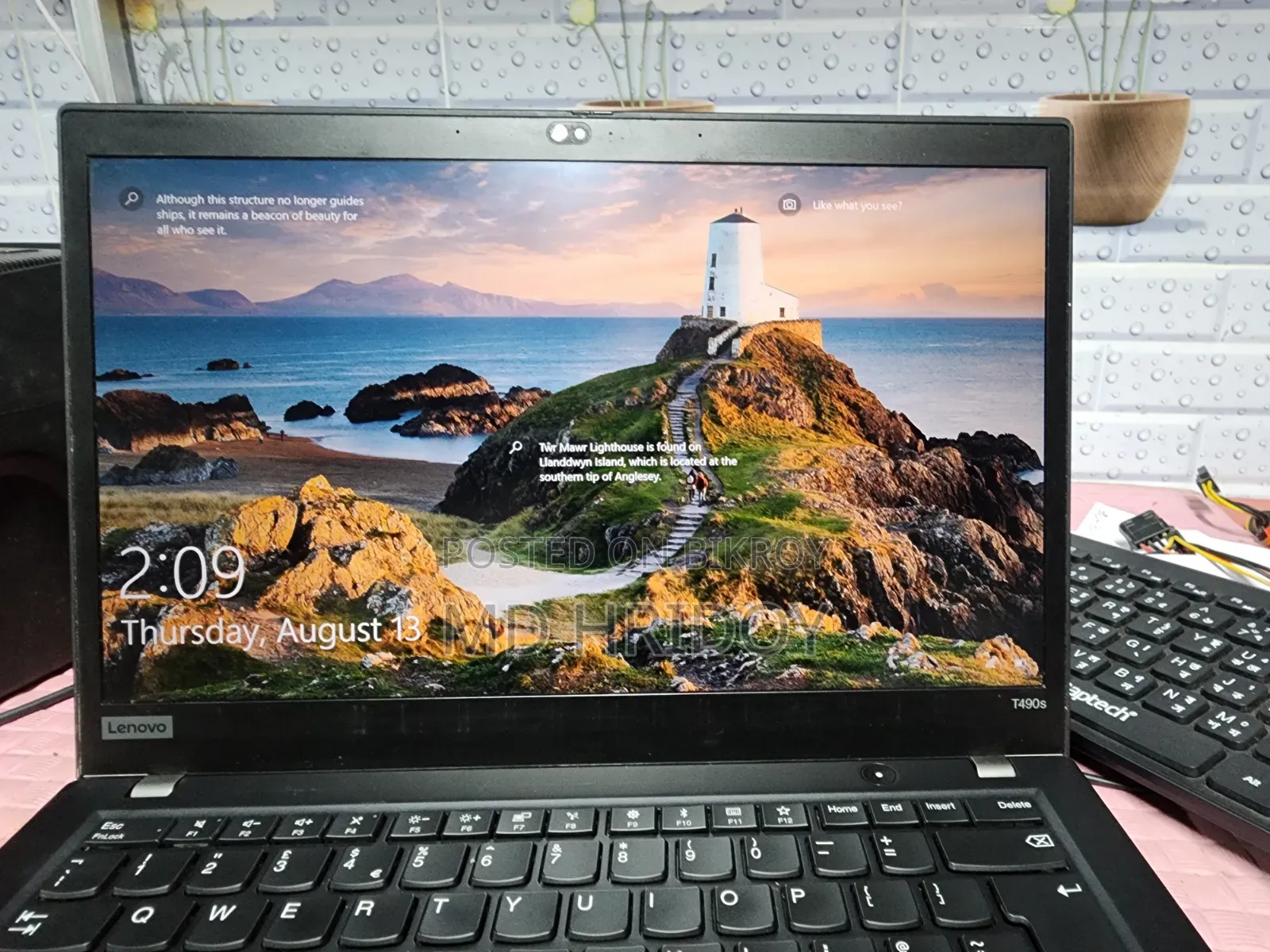 Laptop Lenovo ThinkPad T490s 16GB Intel Core i7 SSD 512GB