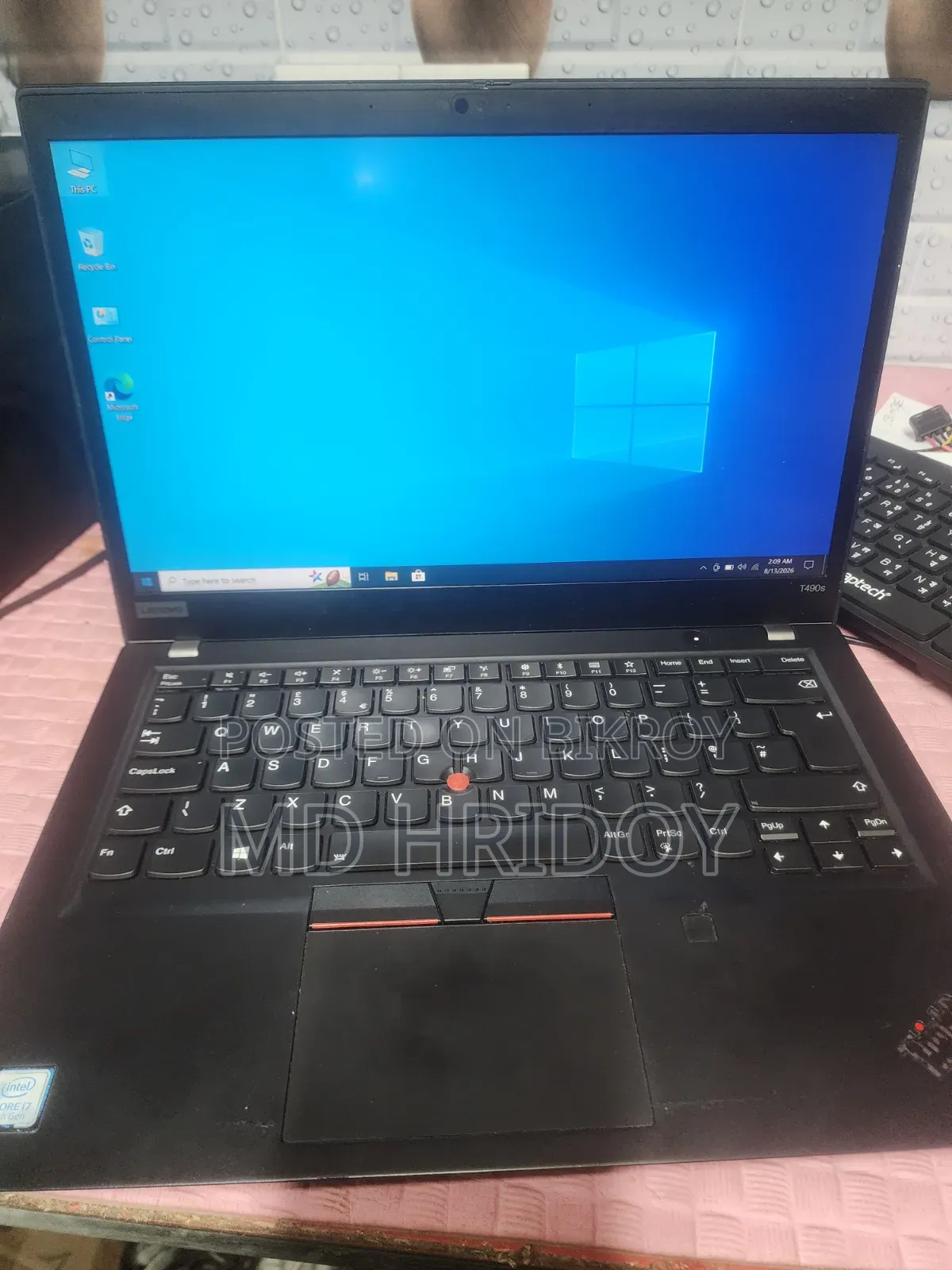 Laptop Lenovo ThinkPad T490s 16GB Intel Core i7 SSD 512GB