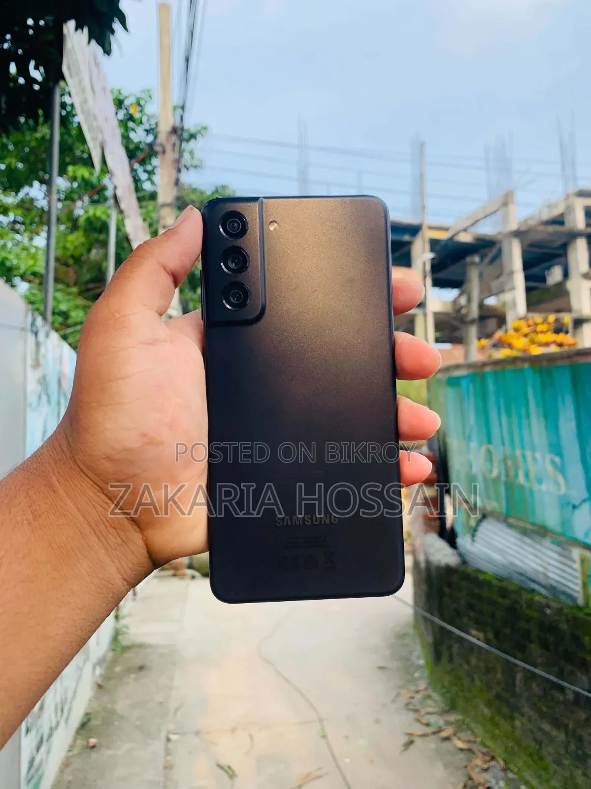 স্যামসাং গ্যালাক্সি এস২১ এফই ৫জি ১২৮ জিবি ব্ল্যাক