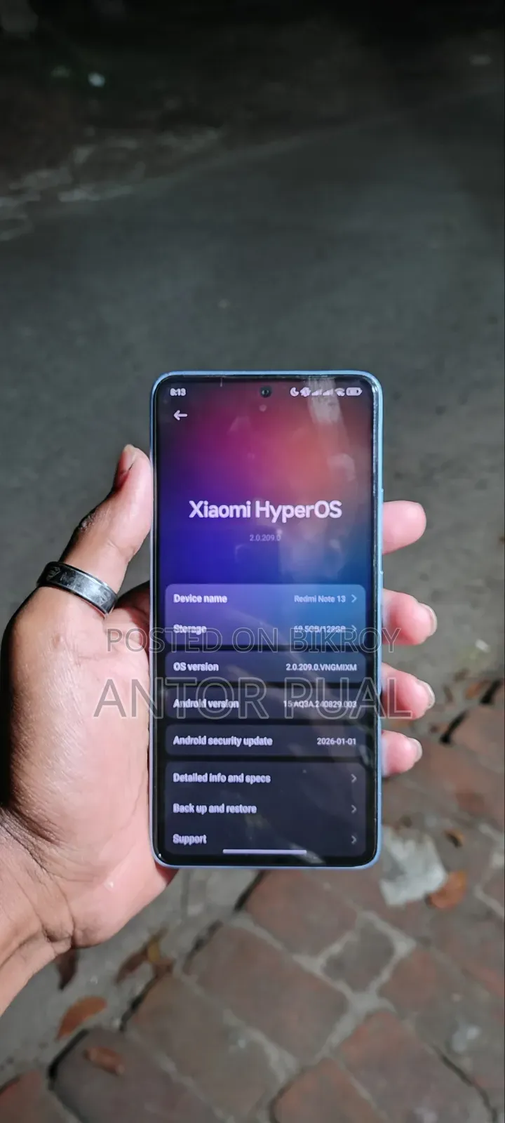 Xiaomi Redmi Note 13 128 GB Purple