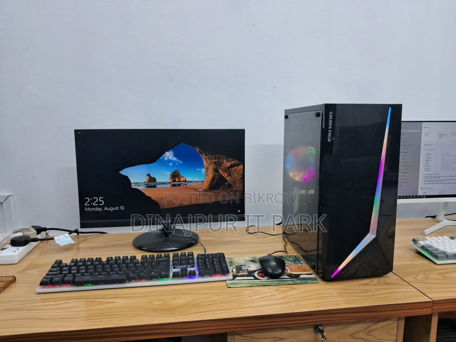 Desktop Computer 8GB Intel Core I3 SSD 128GB