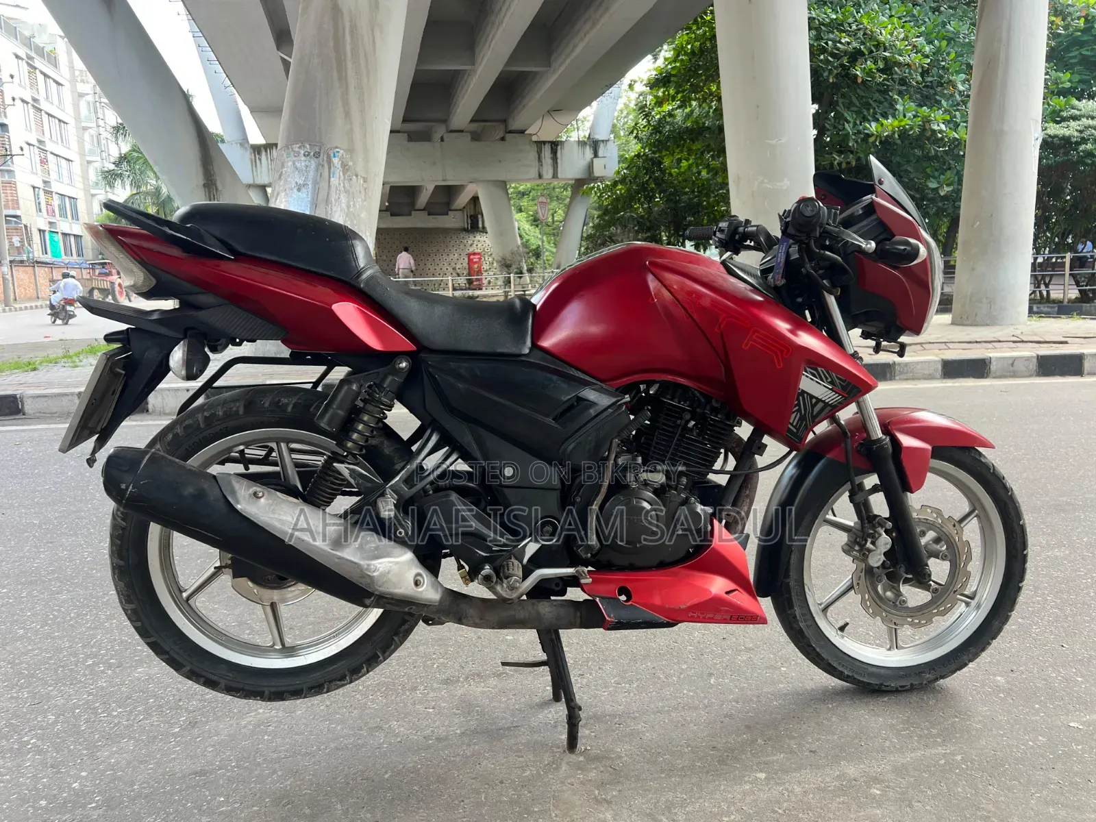 TVS Apache RTR 160 2V 2013 Red