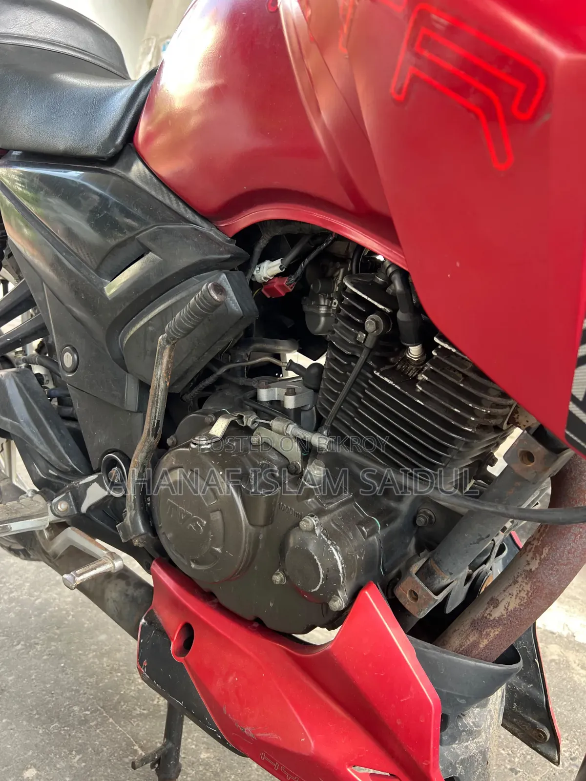TVS Apache RTR 160 2V 2013 Red