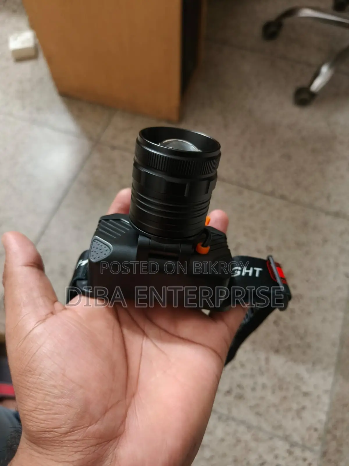 হেড টাচ লাইট (স্মার্ট সেন্সর সহ উচ্চমানের ল্যাম্প)