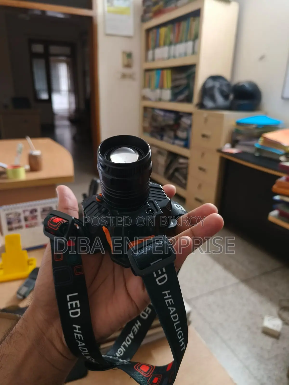 হেড টাচ লাইট (স্মার্ট সেন্সর সহ উচ্চমানের ল্যাম্প)