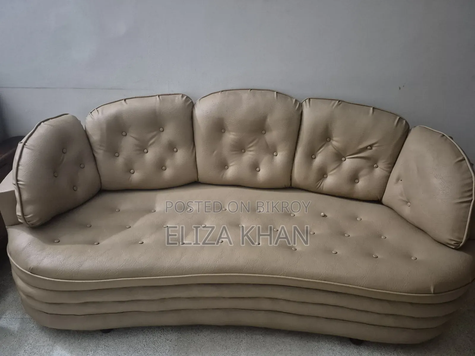 Leather Sofa Set