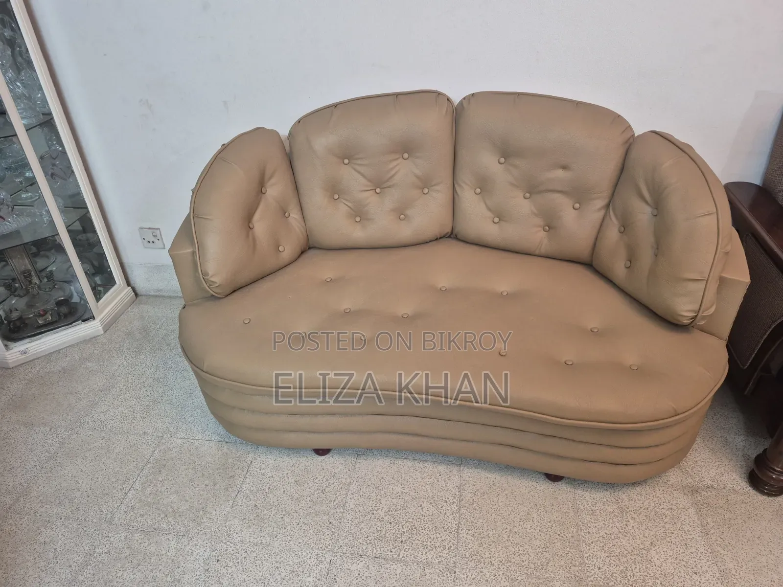 Leather Sofa Set