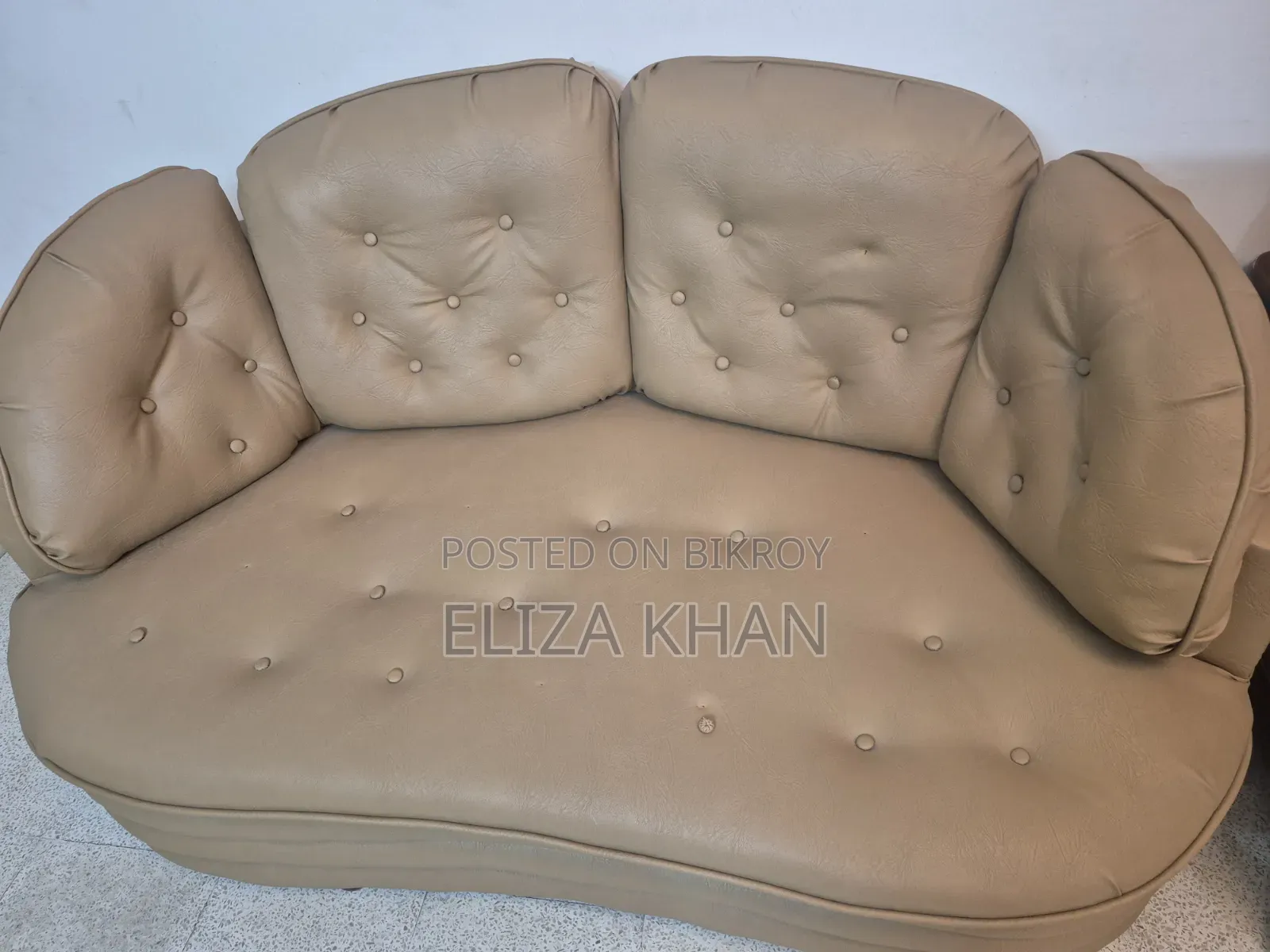 Leather Sofa Set