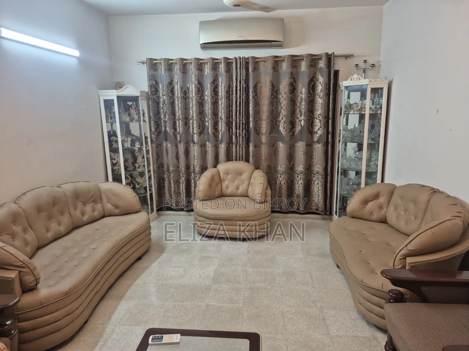 Leather Sofa Set