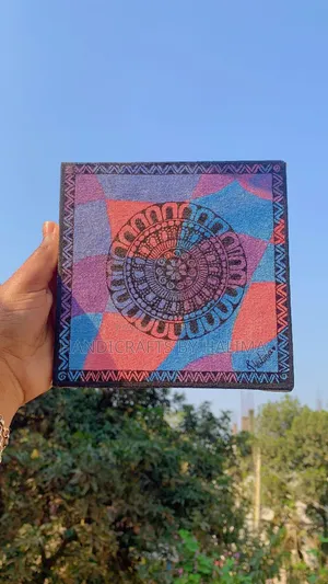 Canvas Made with Acrylic Colors