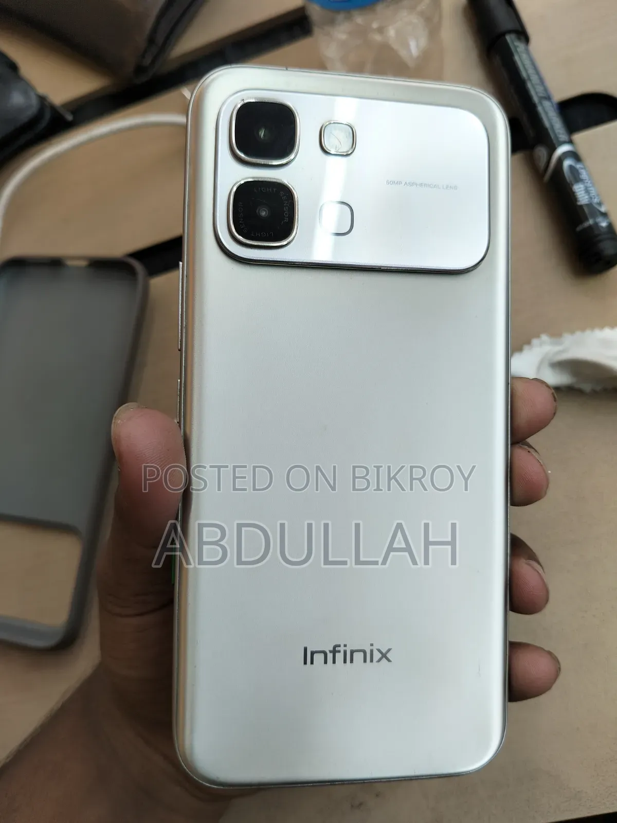 Infinix Note Edge 256 GB Silver