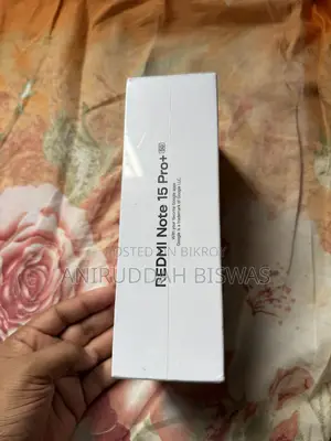 নতুন শাওমি রেডমি নোট ১৫ প্রো+ ২৫৬ জিবি কালো
