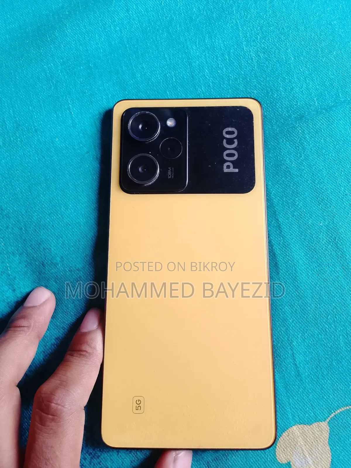 Xiaomi Poco X5 Pro ১২৮ জিবি হলুদ