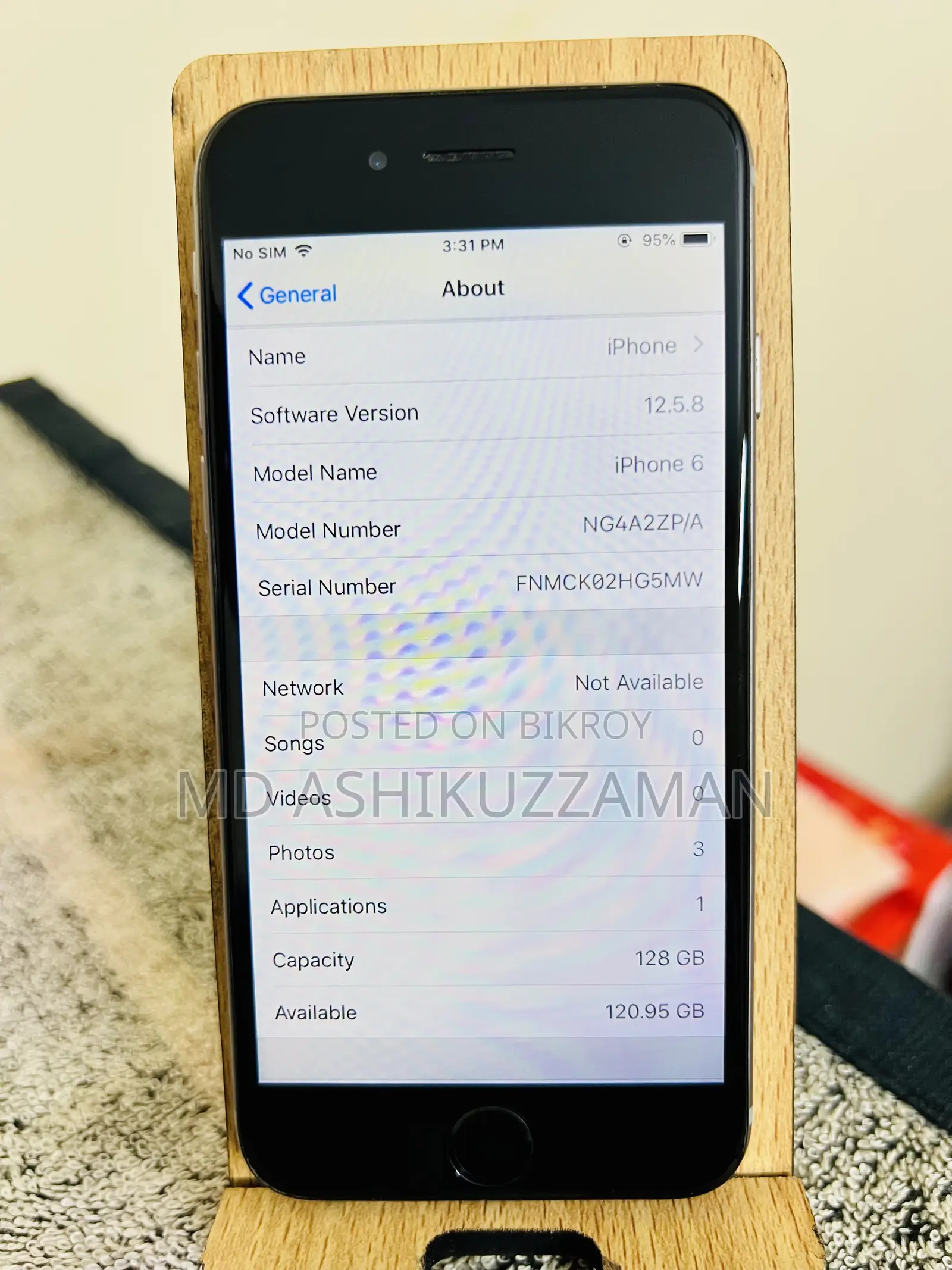 Apple iPhone 6 128 GB Silver