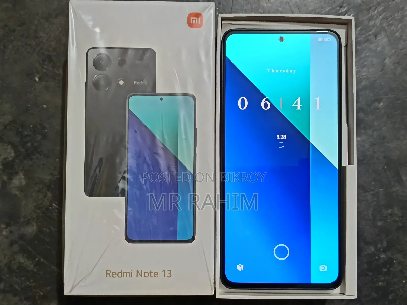 শাওমি রেডমি নোট ১৩ ২৫৬ জিবি ব্ল্যাক