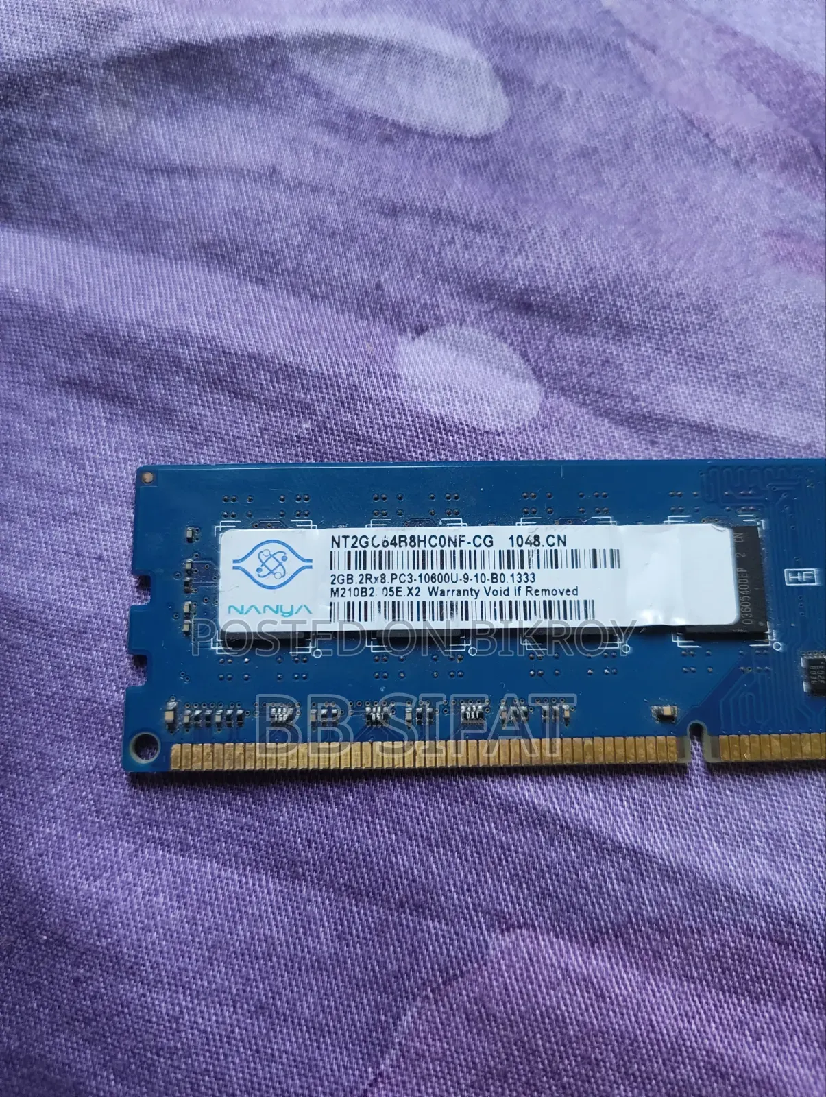 DDR3 2GB RAM