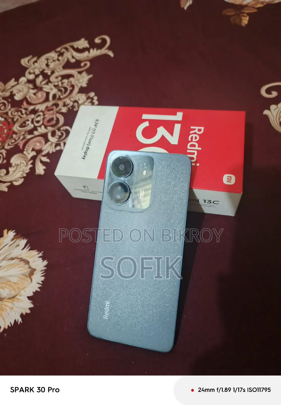 Xiaomi Redmi 13C 128 GB Gray