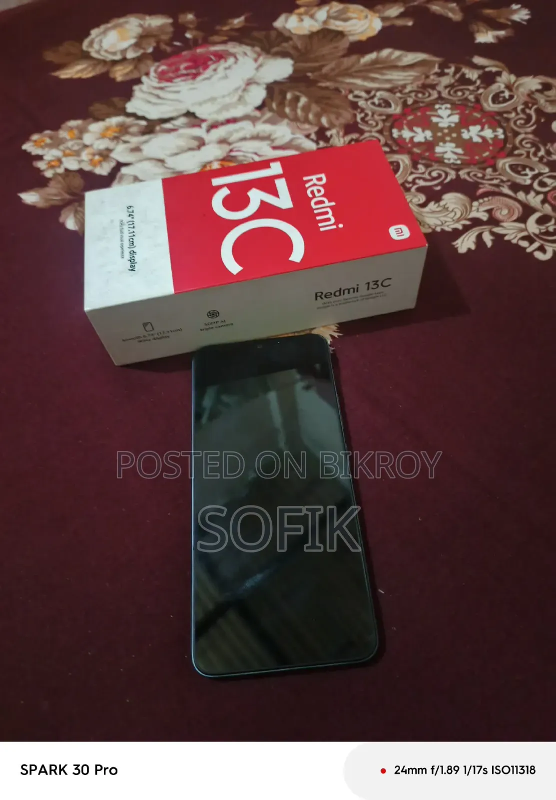 Xiaomi Redmi 13C 128 GB Gray