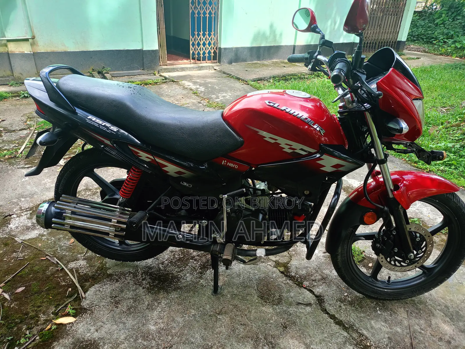 Hero Glamour 2024 Red