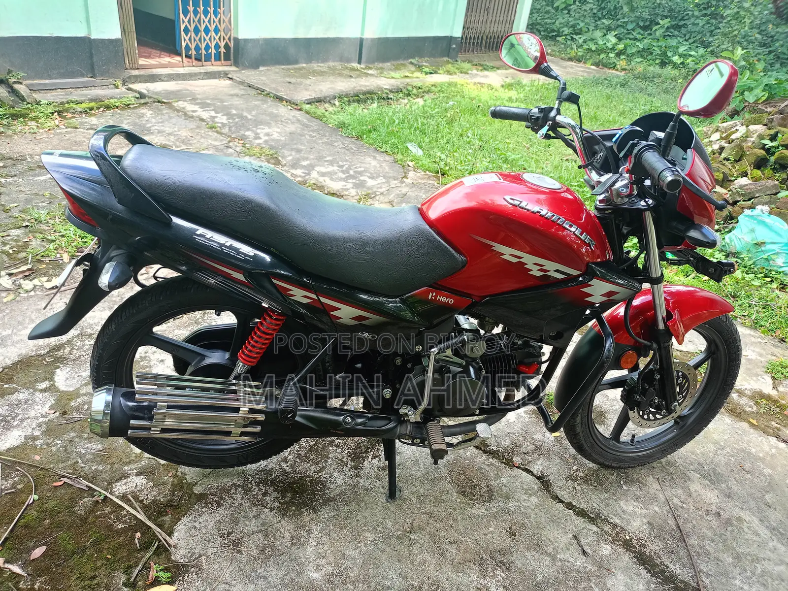 Hero Glamour 2024 Red