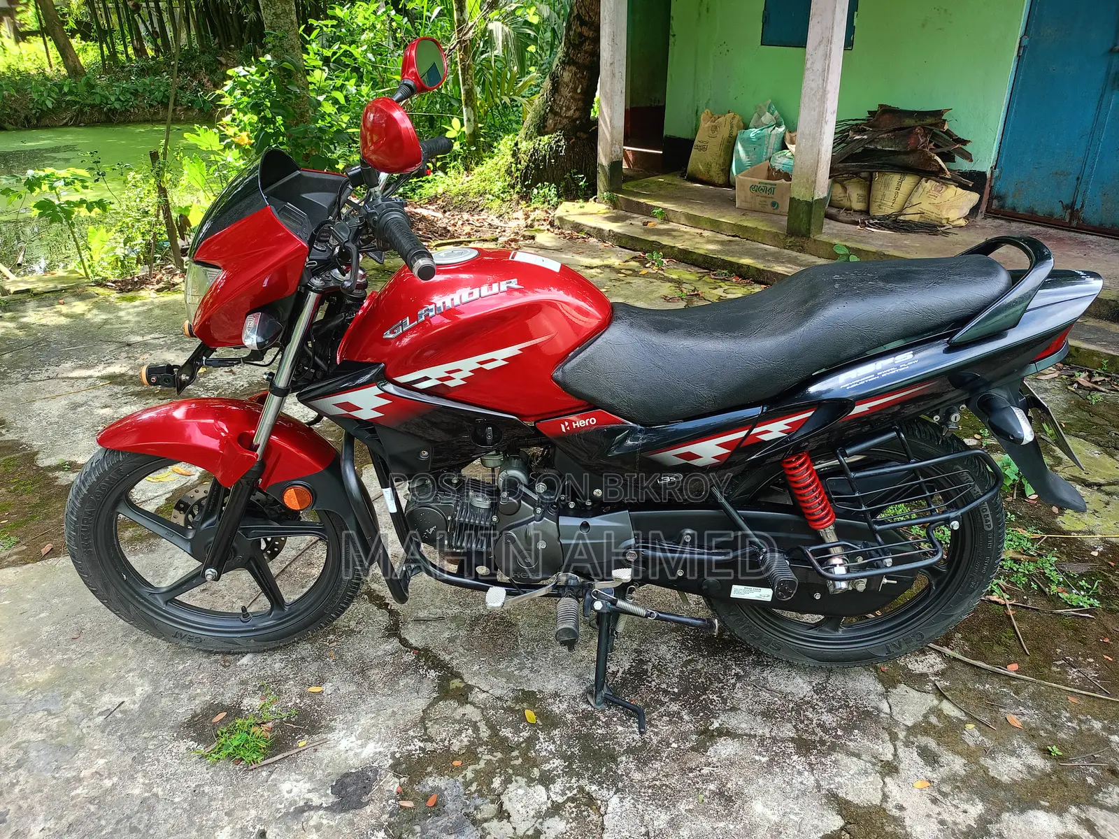 Hero Glamour 2024 Red