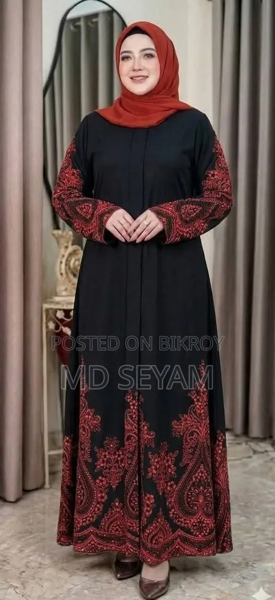 Jayma Print Borka Premium Quality