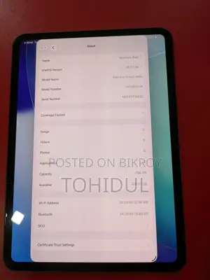 Apple iPad Pro 11 (2024) 256 GB Black
