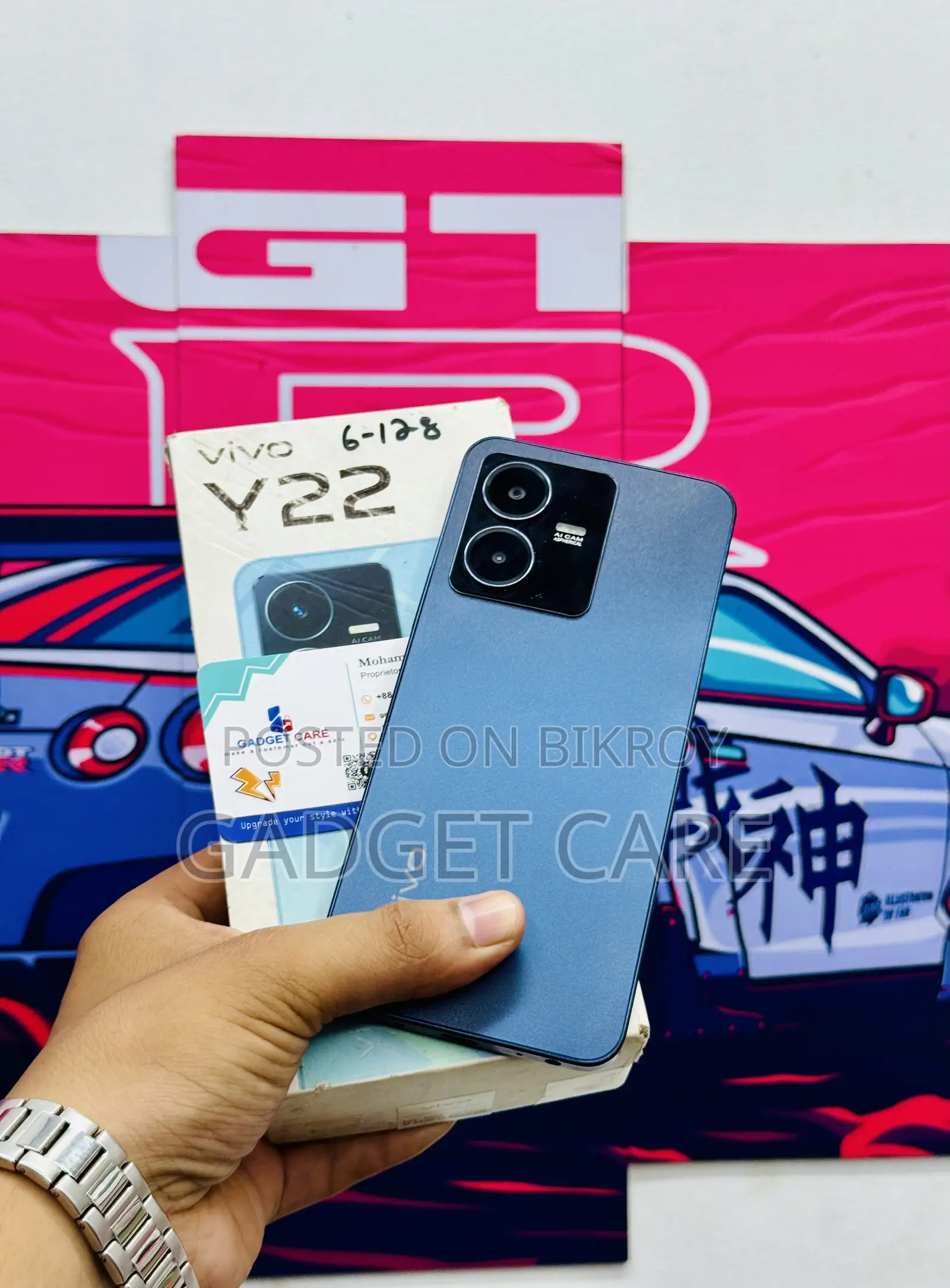 Vivo Y22 128 GB Black