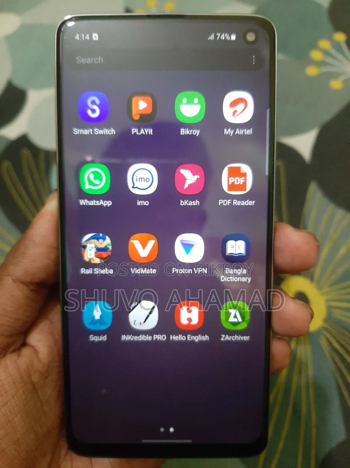 New Samsung Galaxy S10 128 GB Black