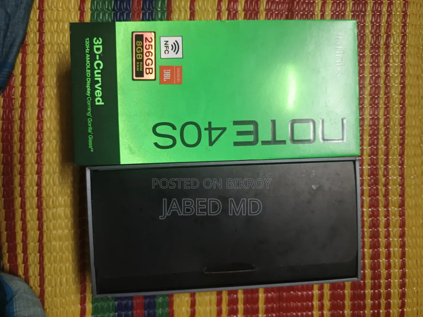 Infinix Note 40S 256 GB Green