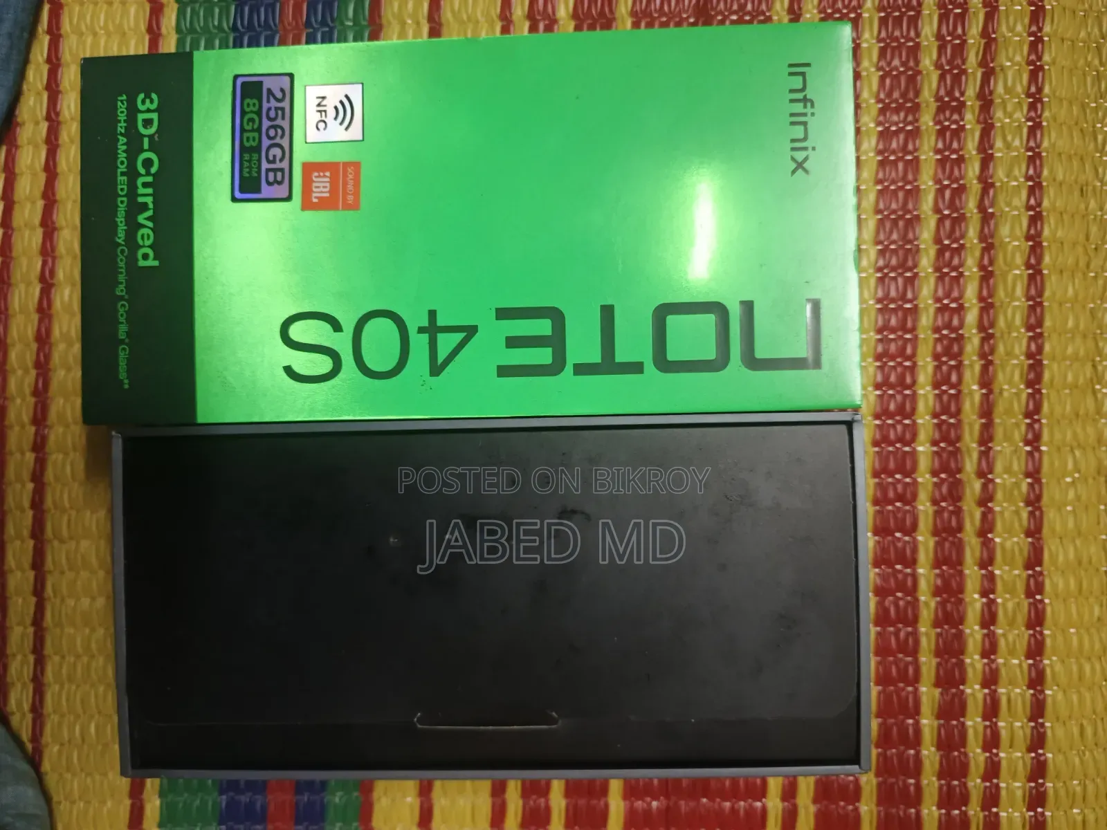 Infinix Note 40S 256 GB Green