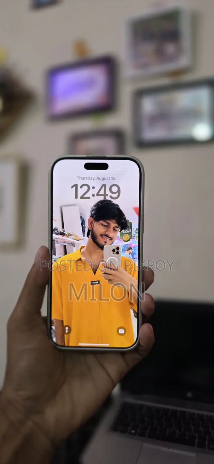 অ্যাপল আইফোন ১৬ প্রো ম্যাক্স ২৫৬ জিবি সিলভার