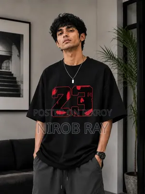 প্রিমিয়াম কটন ড্রপ শোল্ডার টি-শার্ট
ড্রপ শোল্ডার টি-শার্ট