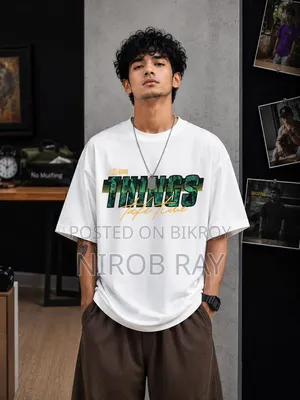 Premium Cotton Drop Shoulder Tshirt
Drop Shoulder T-Shirt