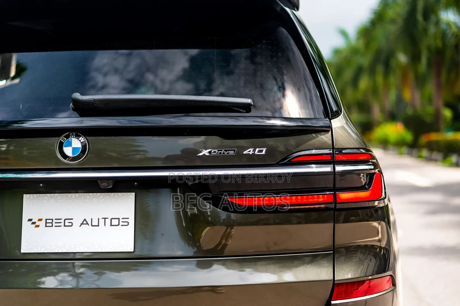 BMW X7 xDrive40i 2022 Green