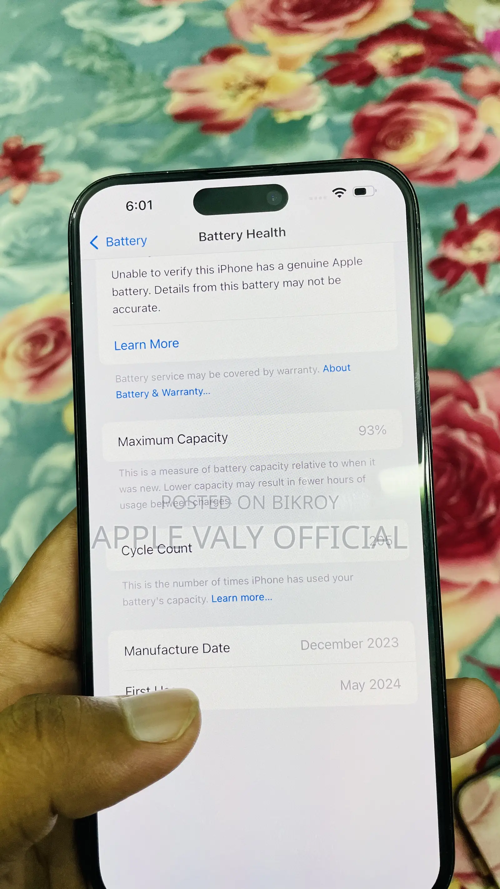 Apple iPhone 15 Pro Max 256 GB Blue