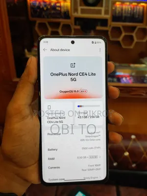 OnePlus Nord CE4 Lite 256 GB Graphite