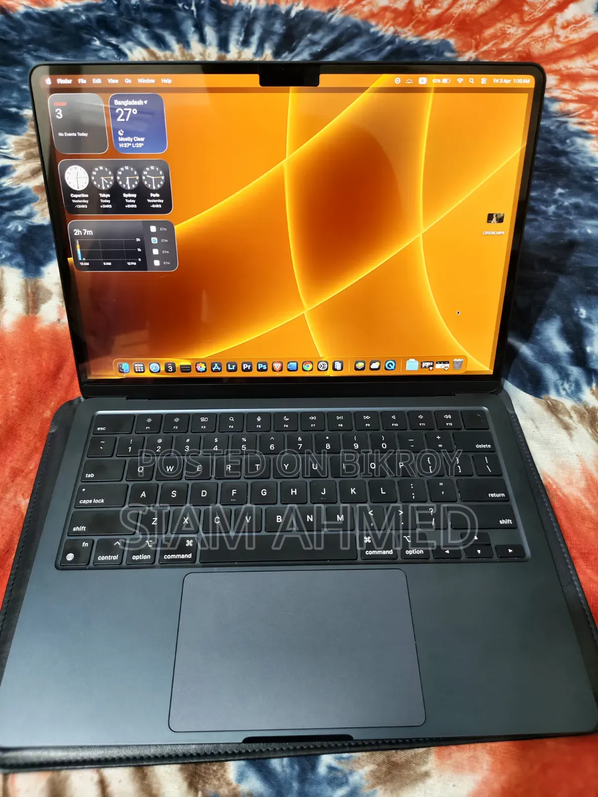 Laptop Apple MacBook Air 2023 M2 8GB Apple M2 SSD 256GB