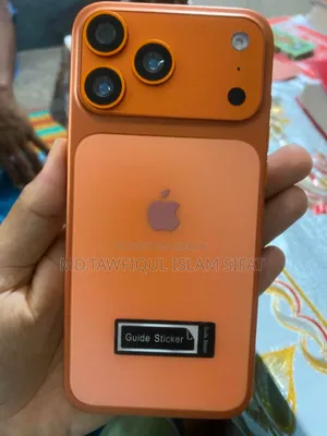 New Apple iPhone 17 Pro Max 256 GB Master Copy Orange