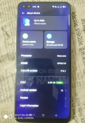 Oppo F17 Pro 128 GB Silver