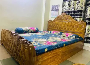 Teak Wood Full Box Bed