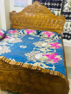 Teak Wood Full Box Bed