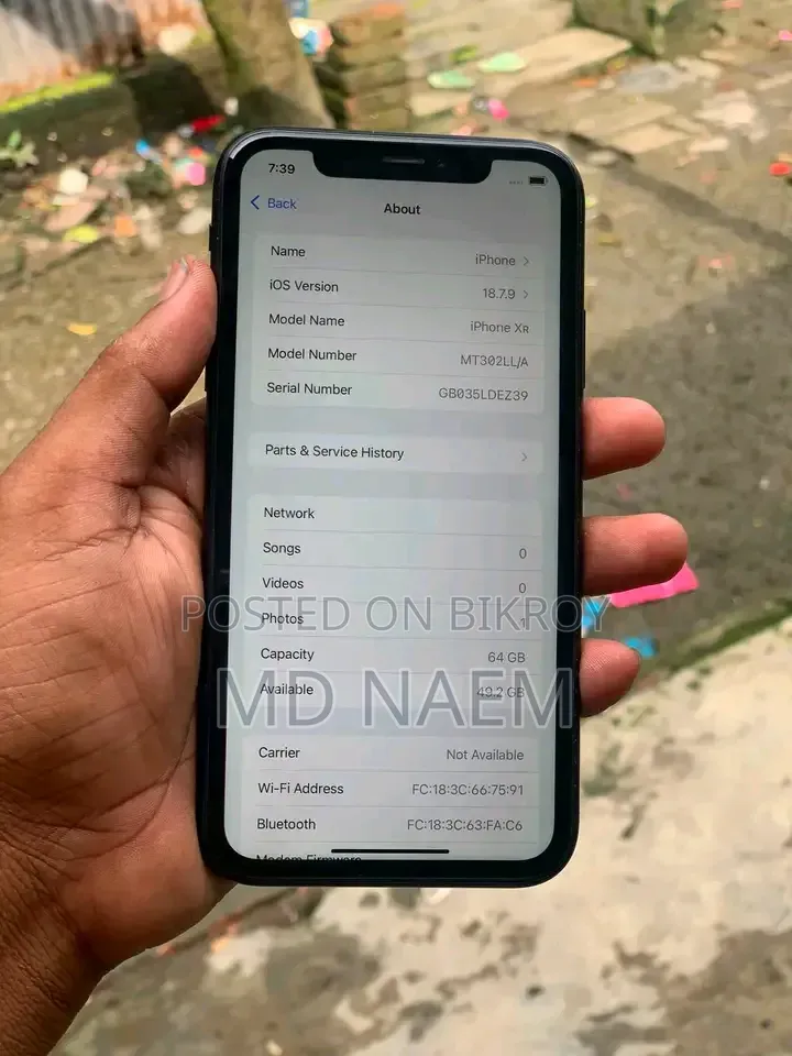 Apple iPhone XR 64 GB Black