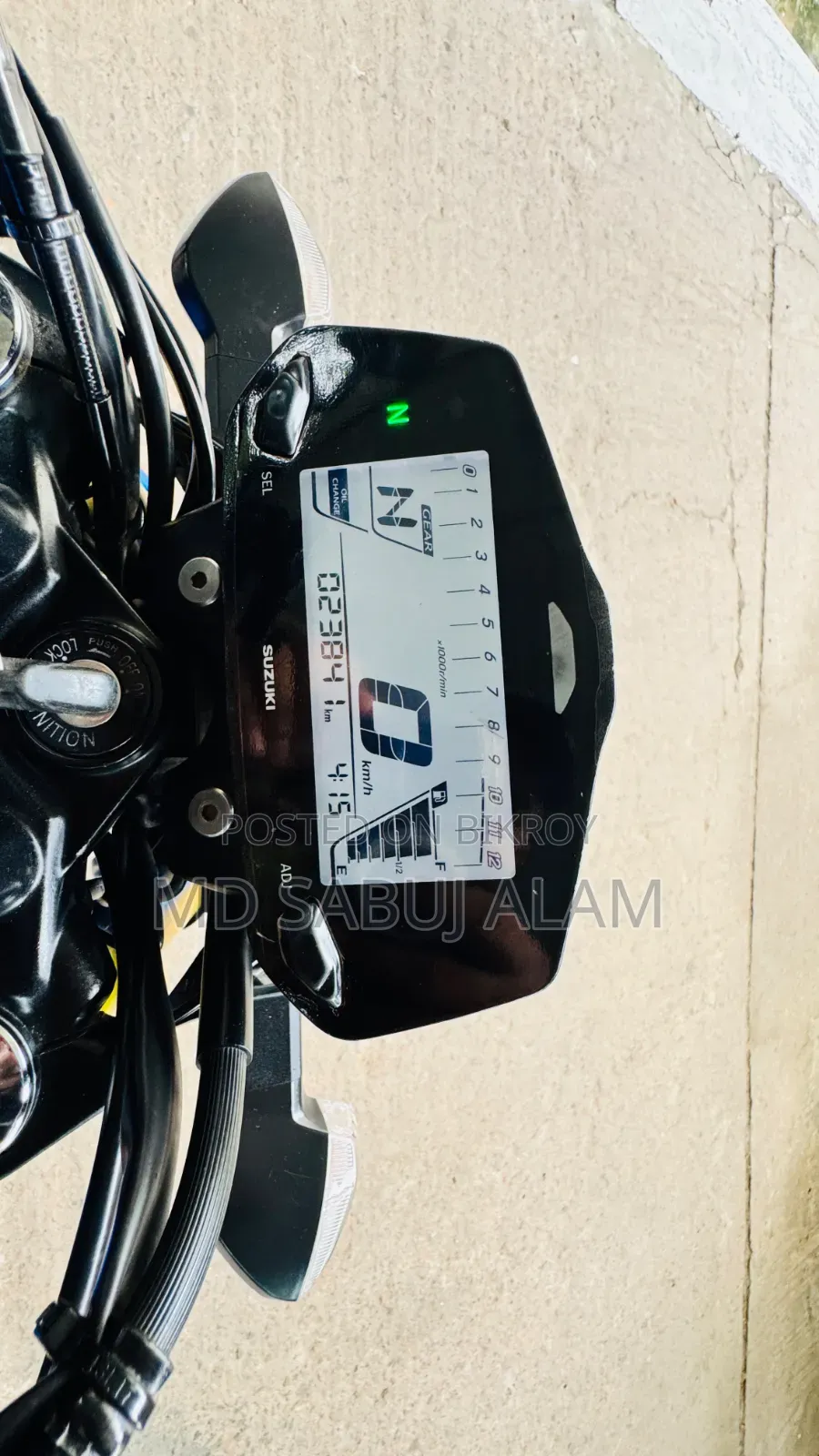 Suzuki Gixxer 2022 Blue
