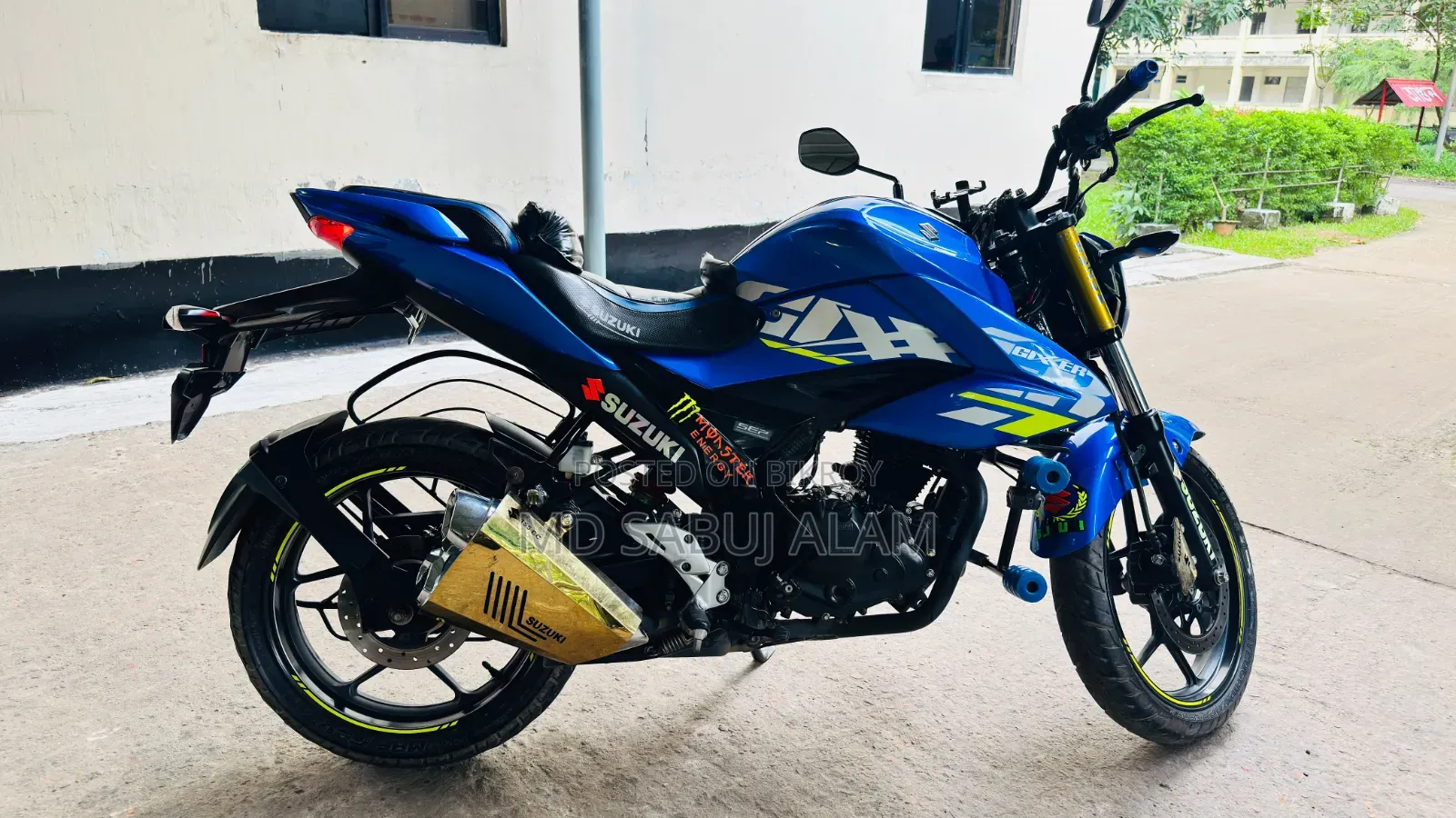 Suzuki Gixxer 2022 Blue