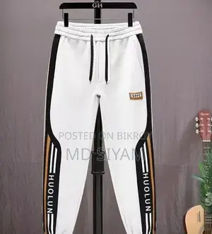 Black Cargo Stripe Premium Quality Trouser