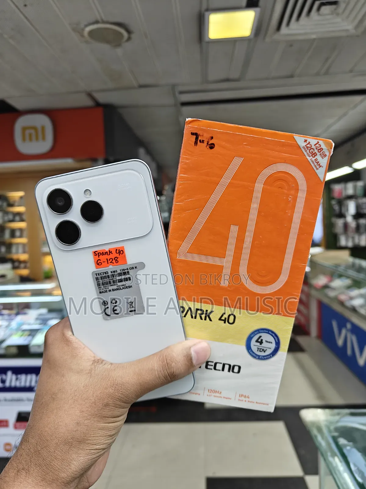 Tecno Spark 40 128 GB White
